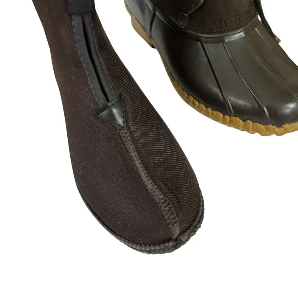Red Ball By LaCrosse 8 Steel Shank Duck Boots Brown Removable Liners Mens READ